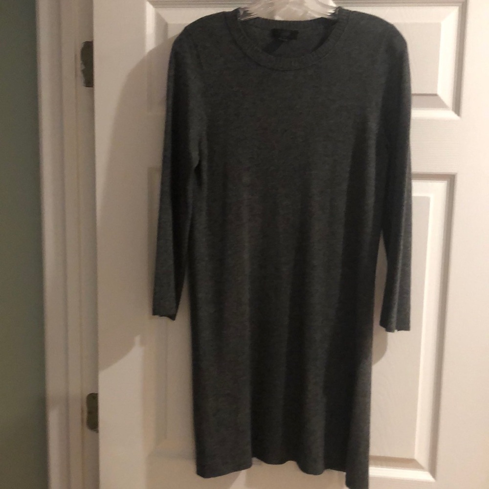 J. Crew cashmere sweater dress